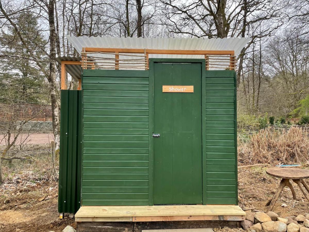 Cosy Woodland Off Grid Shepherds Hut - Rowan Villa Castle Douglas Eksteriør billede